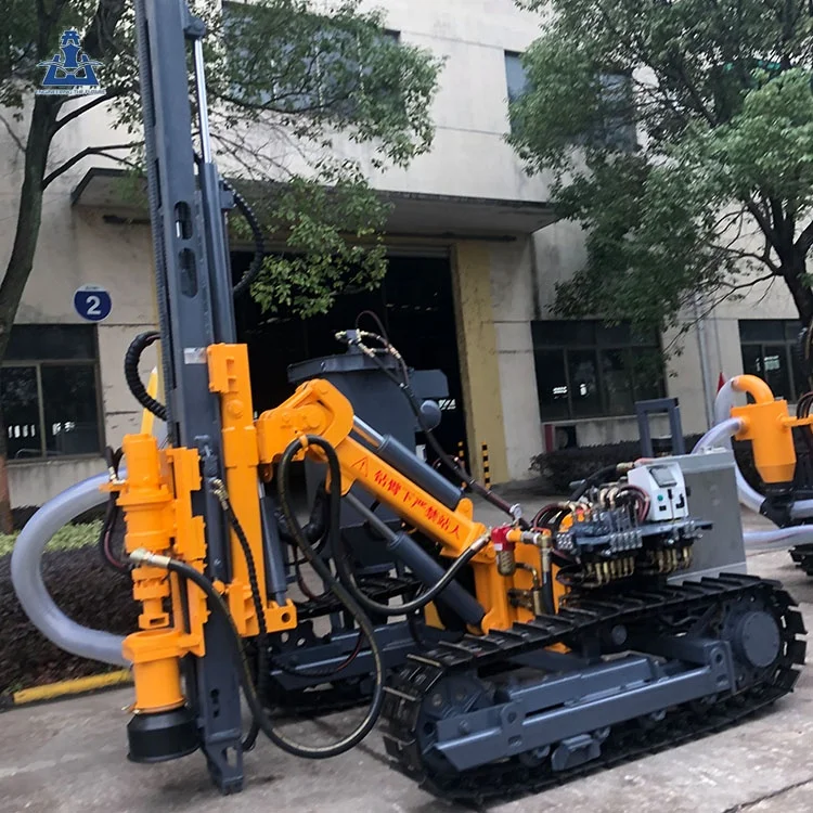 Chinese Brand kaishan High effencicy Mine Blasting Hole Mobile DTH Mine Drilling Rig