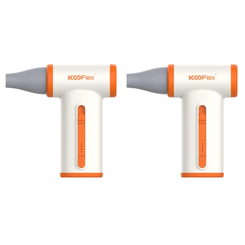 KooFex Wireless Powerful 130000 RPM Mini Turbo Jet Fan High Speed  Multi-function Super Hair Blower