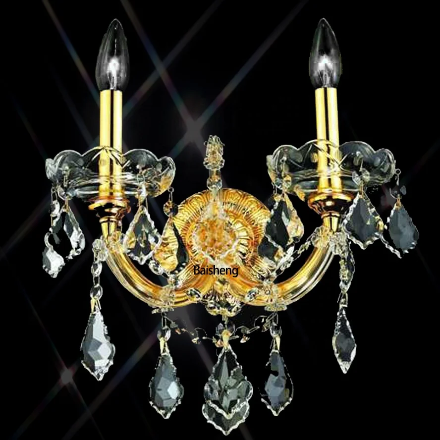 classic bohemian maria theresa wall sconce sonces luxury luxurious lamp for home hotel lobby hall lounge decoration