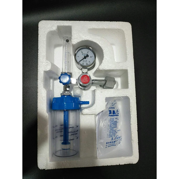 Oxygen regulator gas portable size with high standard accuracy  for hospital oxygen regulator