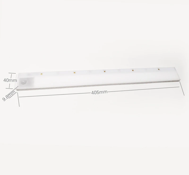  New USB Rechargeable Magnetic Portable UVC LED Germicidal Strip Night Light with PIR Motion