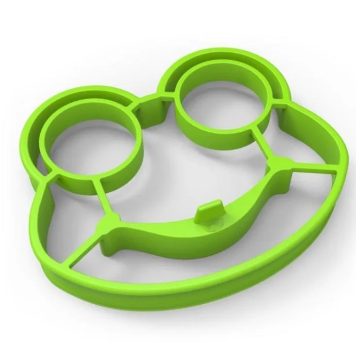 Силиконовая форма в виде лягушки для блинчиков, форма для яичницы