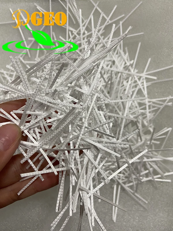PP Macro Fiber 20-70mm  industrial polypropylene synthetic fibers concrete Hot sale 100% macro fiber