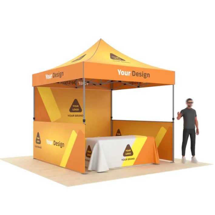 Customizable 3x3m Aluminum Frame Oxford Fabric Pop Up Party Tent for Events and Indoor Use