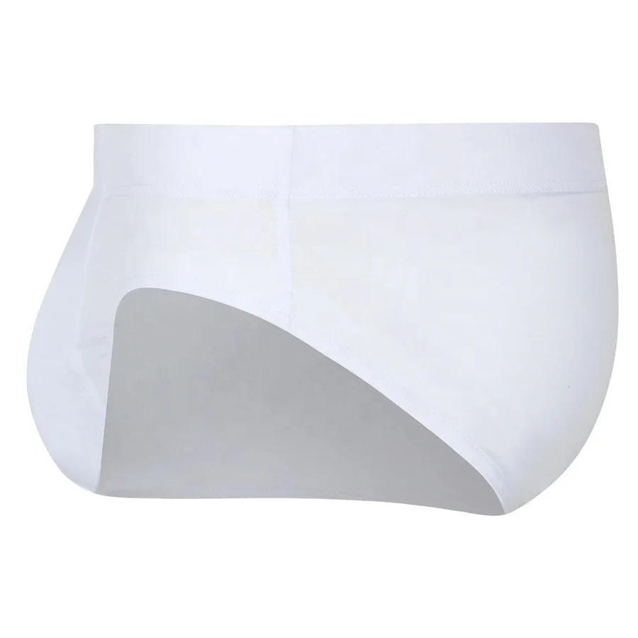 Luxyrious Breathable Hip Enhacer Dual Pouch Mens Underwear Stretch Soft Briefs Boxer for Men