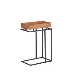 Cheap C Shape Modern Iron Decorative Accent Coffee Tables Side Tables For Living Room