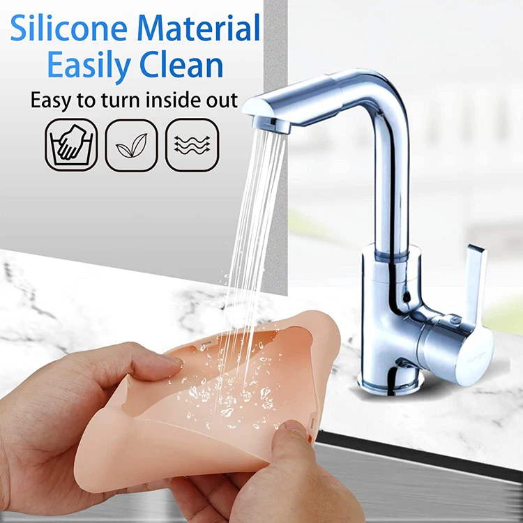 WaterProof Makeup Brush Travel Holder Silicone Makeup Brush Travel Case Trendy Makeup Brush Holder