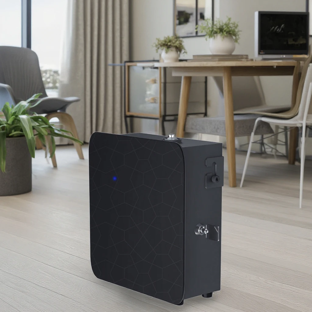 Commercial Automatic Hotel HVAC Fragrance Diffuser Machine Bluetooth Controlled Wet Dry Room Spray Atomizer Household Use