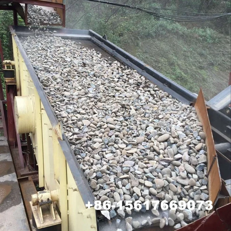 High capacity stone and sand vibrating screen sieve screening machine