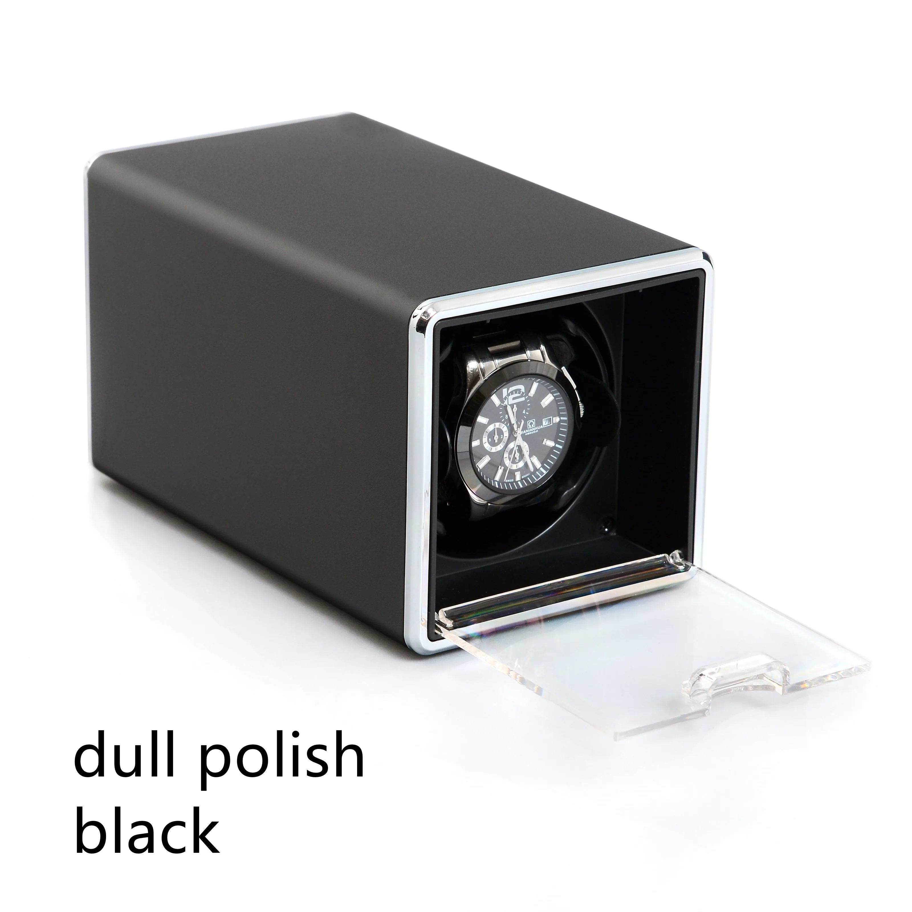 Automatic metal watch winder box watch shaker watch box 1 slot small size