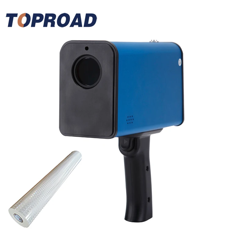 Traffic Sign Retroreflectometer Multi Angle Portable Reflecting Material Testing