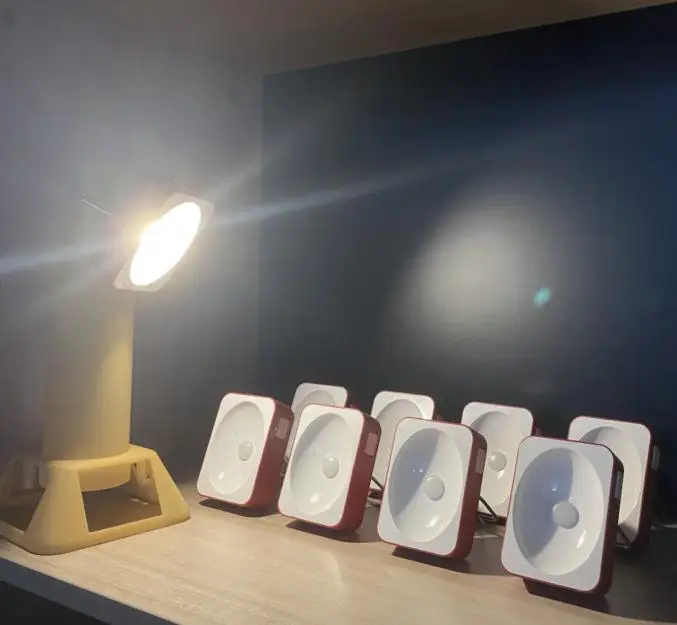 2024 Lighting Global Verified 3.2V/500mAh LiFePO4 Battery 0.45W Portable Solar Reading Lamp with flashlight solar Portable