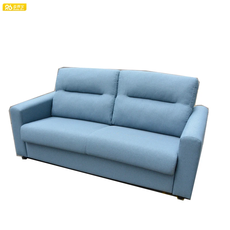 Fancy Sleeper Foldable 2 Seats Low Price Fabric Sofa Bed with Mattress 2701