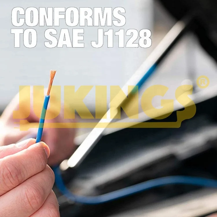 16 Gauge Automotive Copper Wire Cable for Truck Motorcycle RV Motorhome General Purpose 100foot Spoil Yellow PVC Insulated Rohs