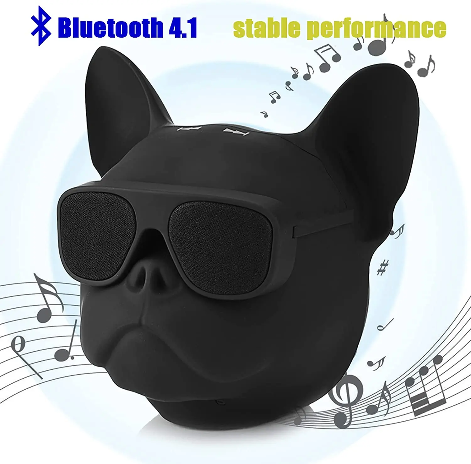TIANHUA US scotch terrier bull dog shape bluetooths speaker wireless