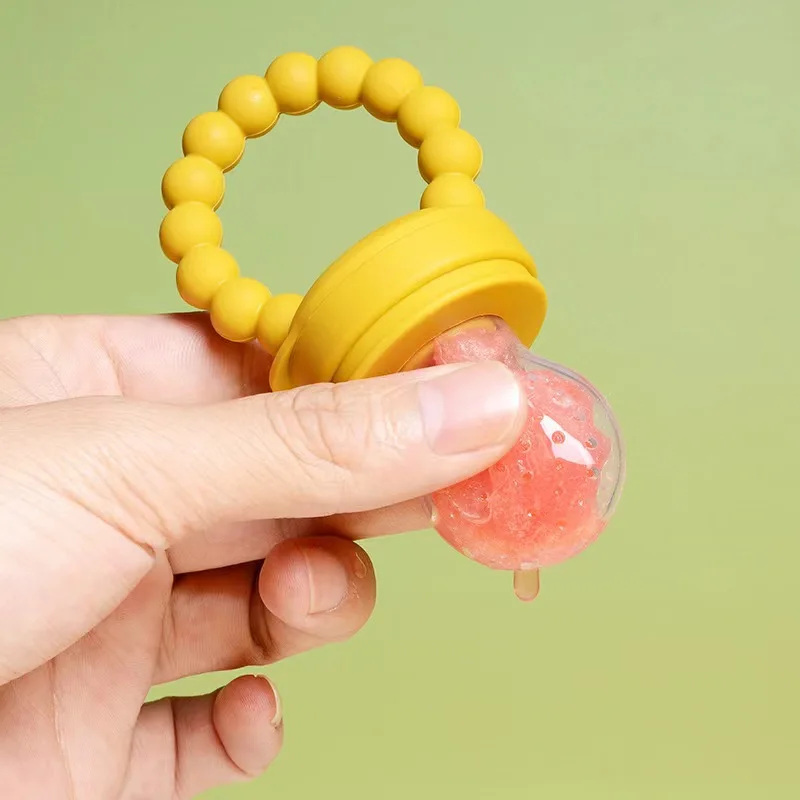 2023 Popular Hot selling Lovely Safe Easy baby fruit food Pacifier feeder for baby