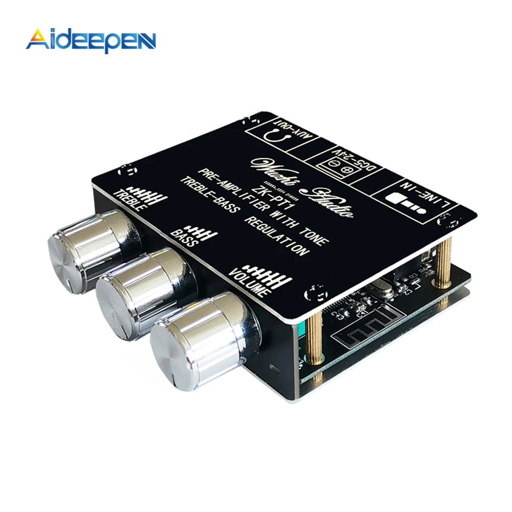 Wireless 5.0 Tone Pre-stage Amplifier Dual Channel Stereo Audio Decoder Board