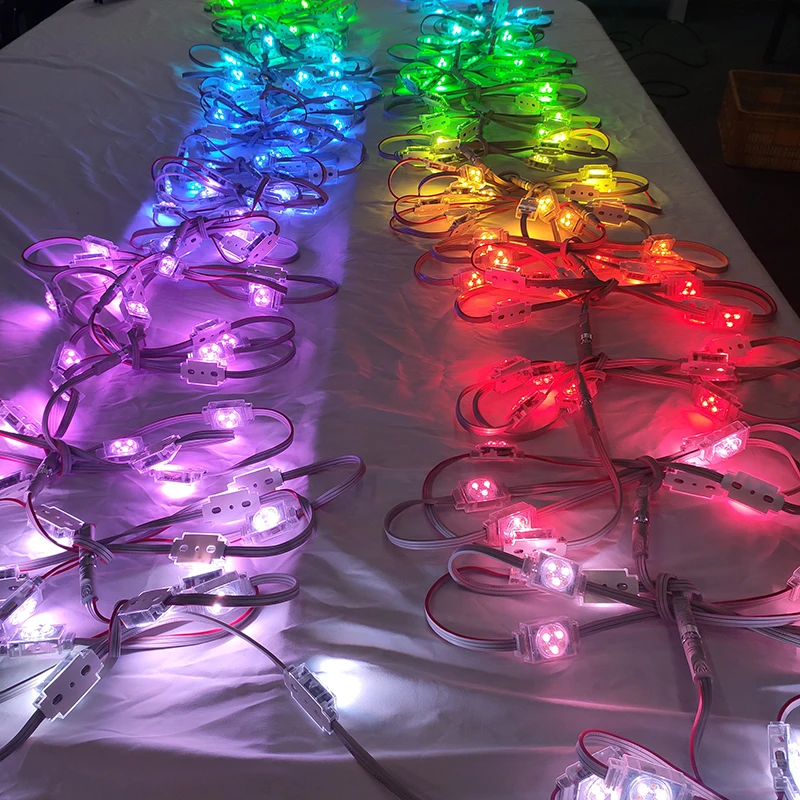 Waterproof 30mm DC48V led display module permanent holiday led point lights