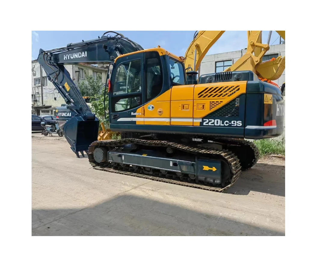 Used Hyundai excavators 220LC-9S Cheap price used excavators Hyundai 220LC-9S for sale