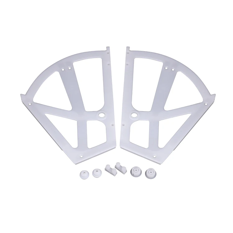 Plastic Foldable Rotating Shoe Rack Brackets Hardware Accessories for Shoe Cabinet