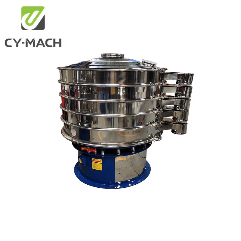 High output stainless steel vibrator circular sieve machine for spice sifting with ce certification