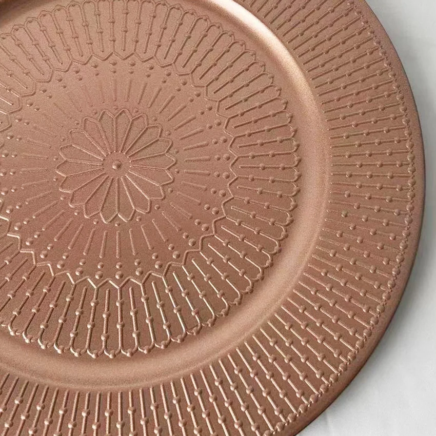 High Quality Restaurant Plastic Serving Plastic Storage Wedding Decor tray