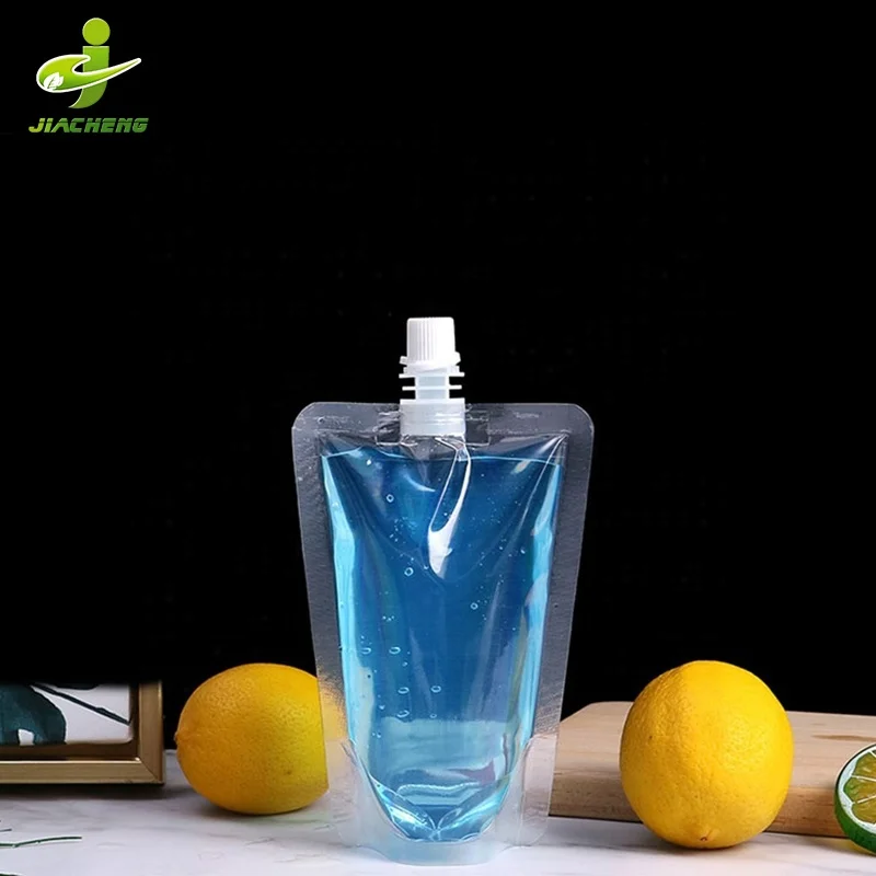 Halloween large drink filling avec bec yaourt sacs d emballage pour jus fruta chupete bolsa jiuce / blended fruits honey pouch