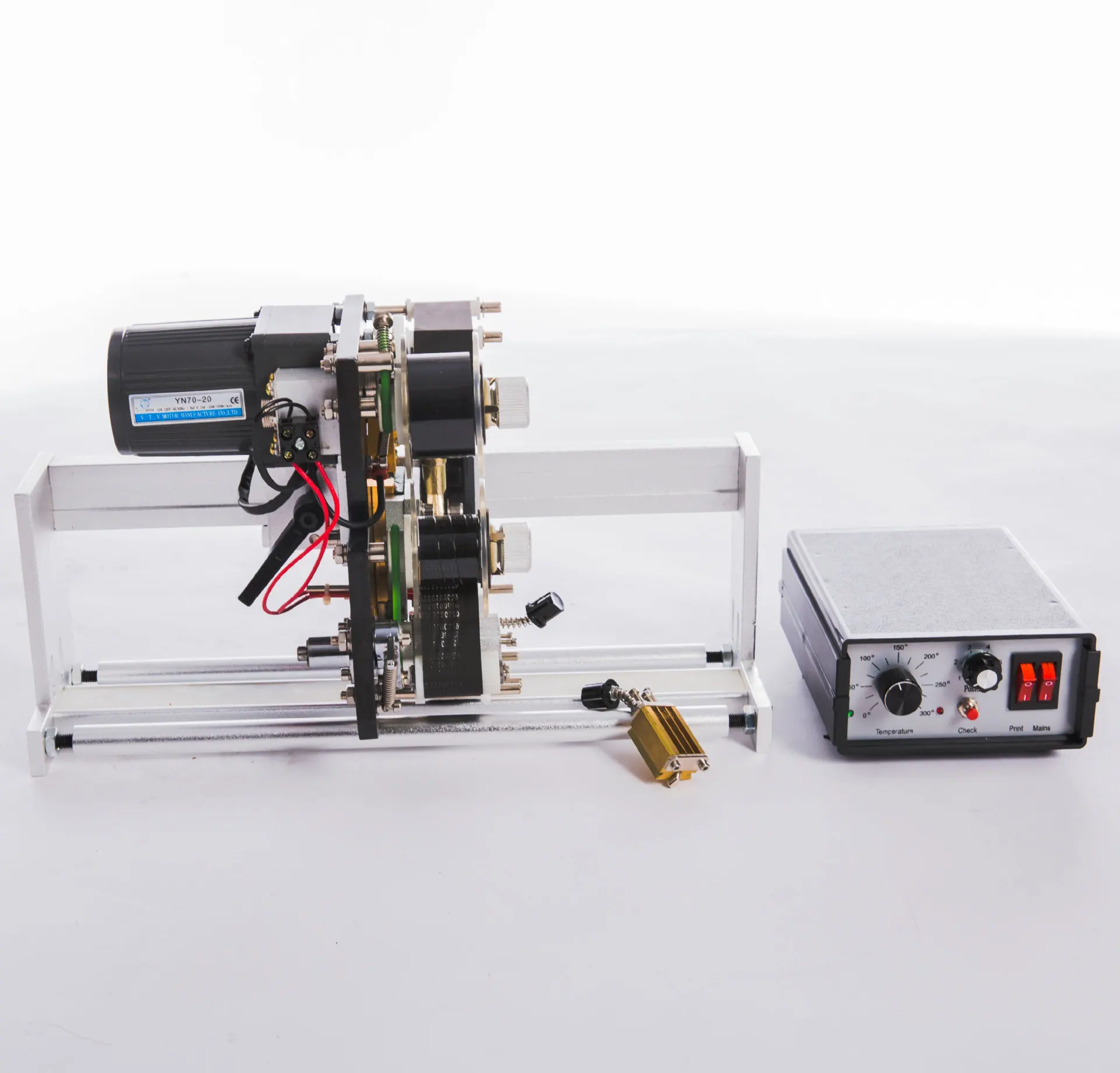 FINERAY COMPANY Model HP-241G hot stamping date coding machine for plastic packages bags