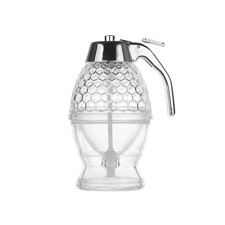 Non Drip Honey And Syrup Dispenser Breakfast Honey Dispenser