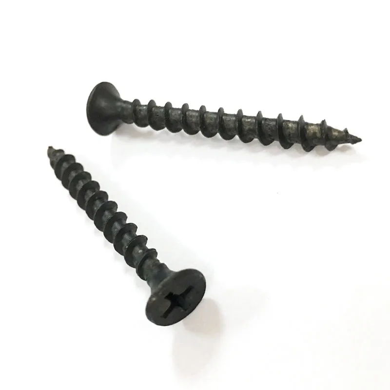 
C1022A fine thread bugle head black cheap drywall gypsum board self-tapping screw 