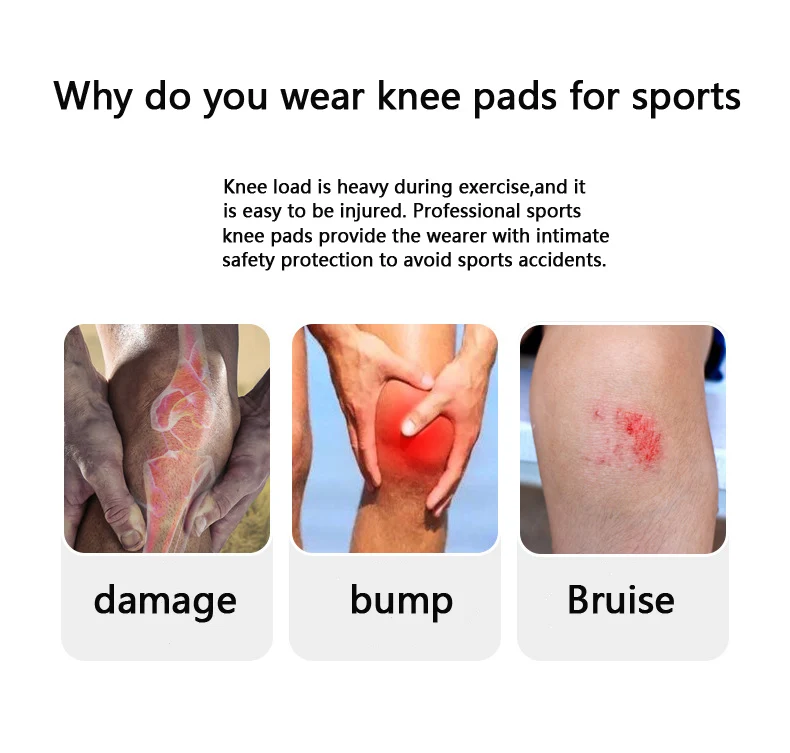 Anti-collision Breathable Pro Honeycomb Knee Pads Basketball Climbing Knee Pads Professional Outdoor Sports