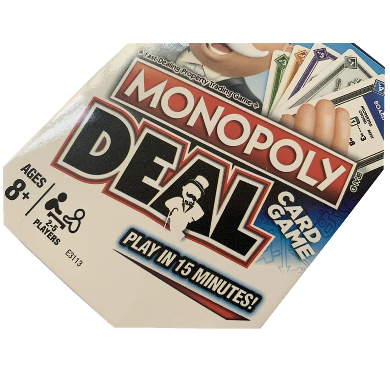 Большое количество mo nopoly оптовая продажа печатные карты для