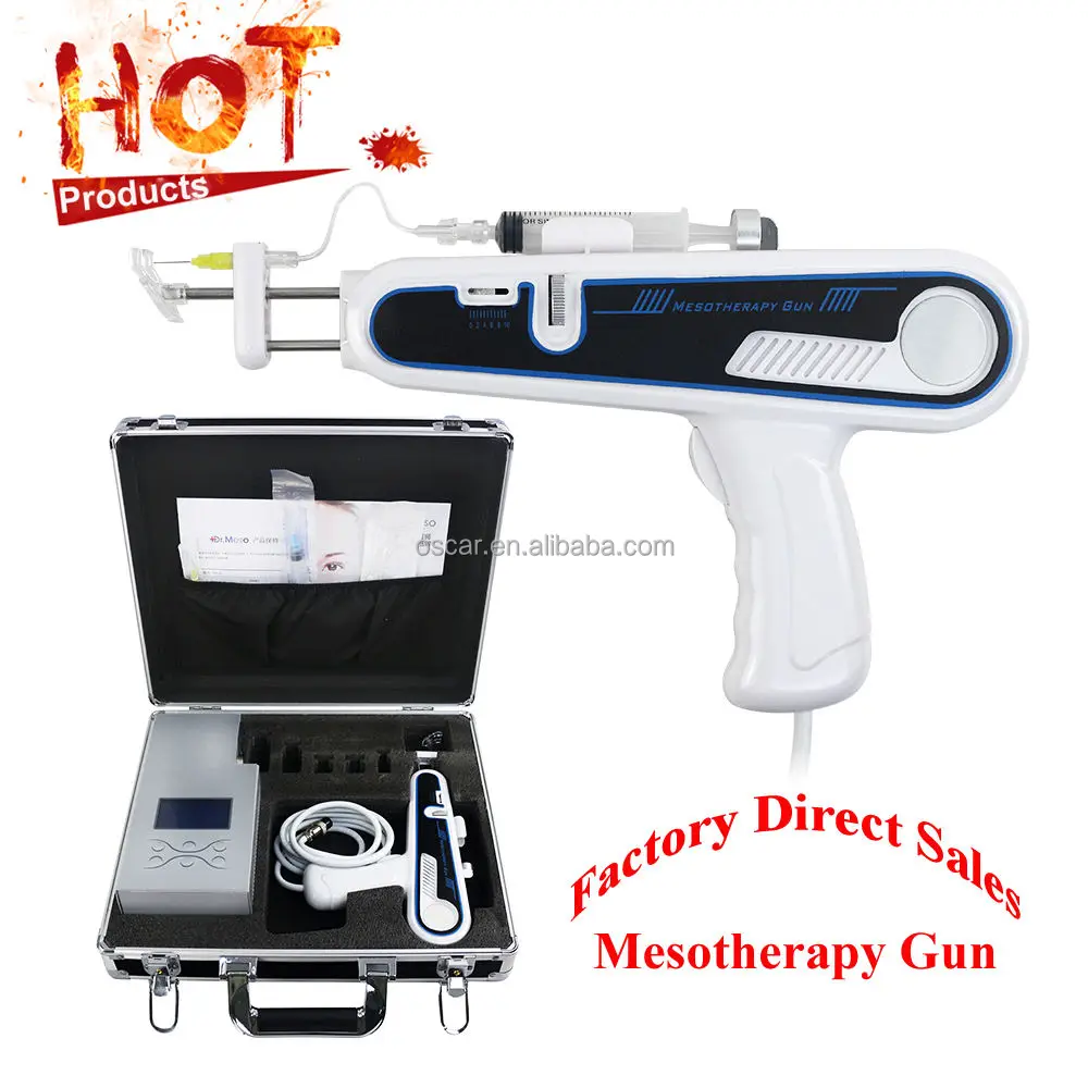 Auto Messotherapy Injection Meso Gun Needle For Dark Circle removal injector mesotherapy gun on sale