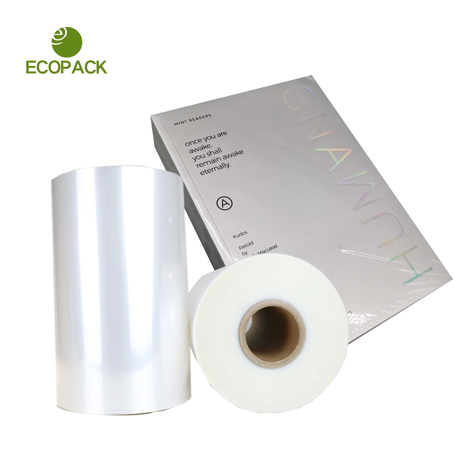 printing High Performance Polyolefin Shrink Wrapping film Rolls