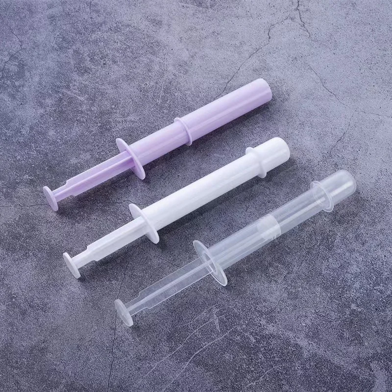 PP 3-5g plastic vaginal applicator applied to gynaecology gel cream gel tube  applicators