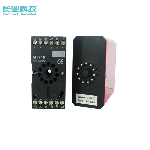 Dual Channel Vehicle Loop Detector Ac 220v Inductive Loop Sensor/ Loop Detector Car Park Barrier Lot