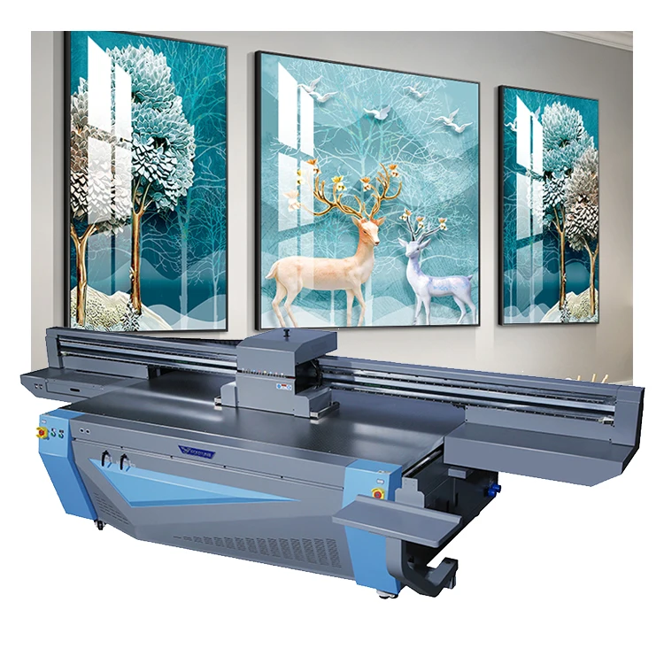 Richo gen5 heads 2513 desktop uv printing digital carpet automatic printing machine