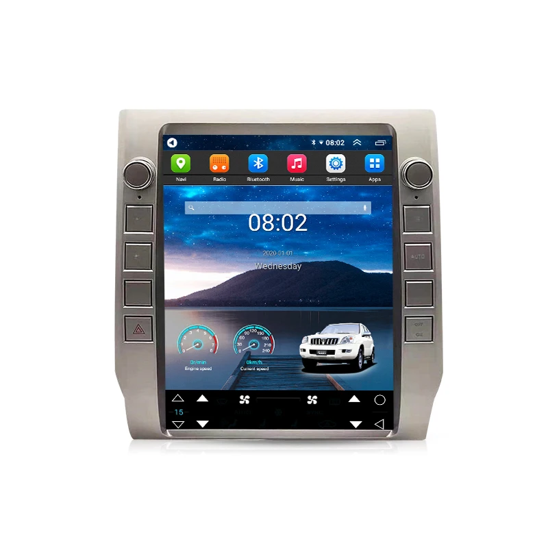 For Toyota Tundra 2015-2020 Car Radio Player GPS Navigation Video Multimedia Android 13 Auto Carplay With Touch Screen Stereo BT