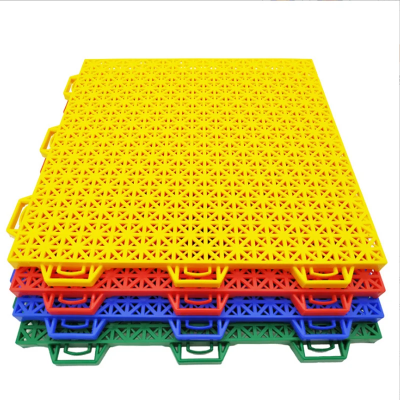 outdoor pp Plastic basketball Suspended Interlocking Sport court Floor tiles