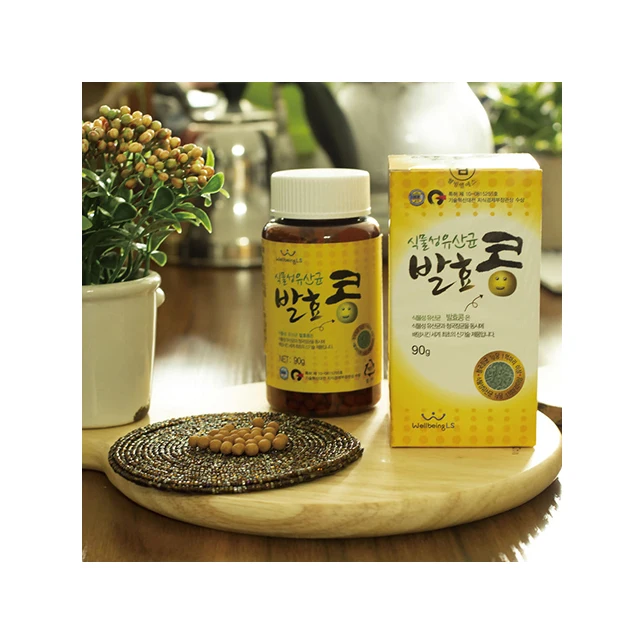 Korean Good Price Popular Gut Health Bacillus sp Veauty Lac Fermented Soybean Pills Probiotics Supplement