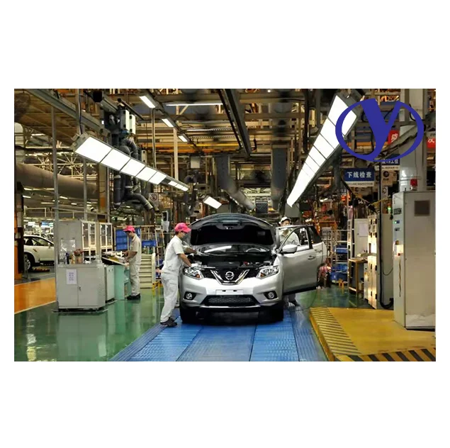 Full Electric Car Assembly Production Line Car jig Body Robots Repair Test Line