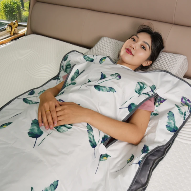 Professional Sauna Blanket Body Wrap Infrared Sauna Blanket For Weight Loss And Detox Sauna Bed Blanket