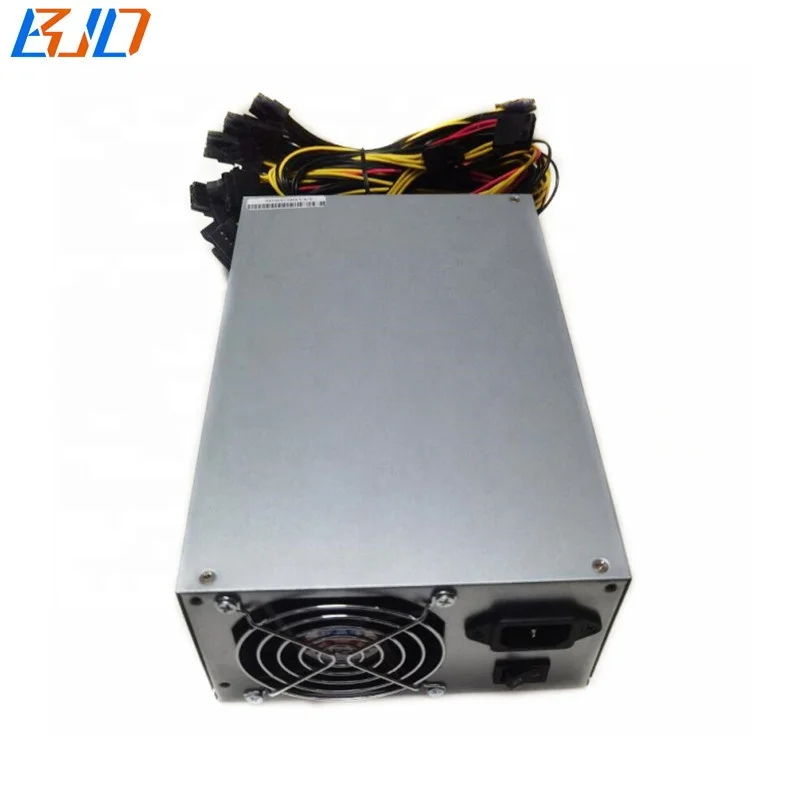 2000W импульсный источник питания 80 Plus Gold ATX PSU 220V для 8 GPU горная в наличии на