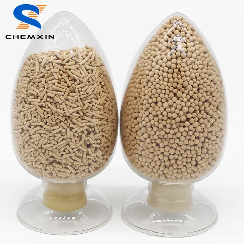 CHEMXIN synthetic zeolite molecular sieve desiccant 4a 3-5mm for solvent dehydration in lithium battery industry
