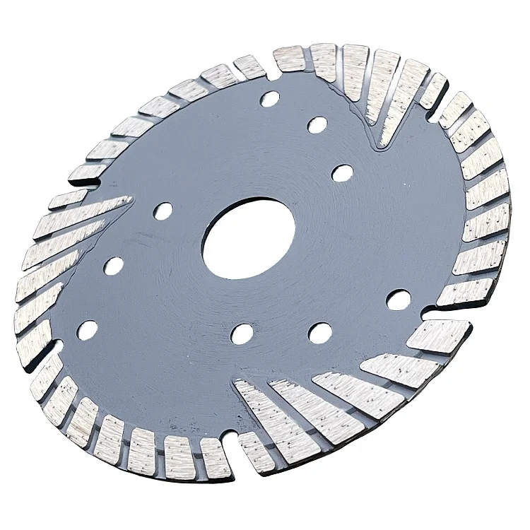 American quality tornado triangle turbo wide segment 115mm 4.5inch granite stone cutting blade