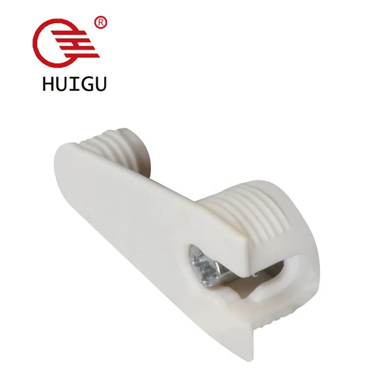 Furniture connect hardware with screw Glass Support Shelf Support