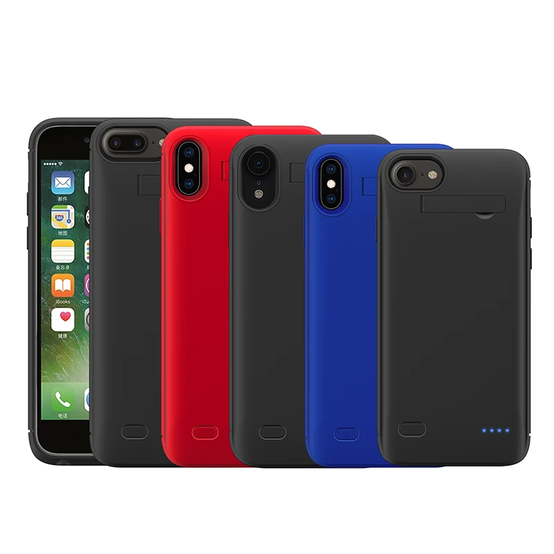 Запасной Тонкий чехол для аккумулятора iPhone 6/7/8 6 +/7 +/8 + X/XS XR XS