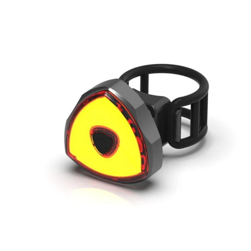 
2021 high quality USB rechargeable Gravity sensing intelligent bicycle brake taillights light 