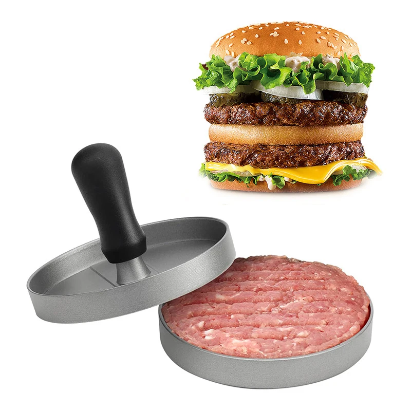 Hamburger manual non stick beef breakfast meat press filling mold pancake maker