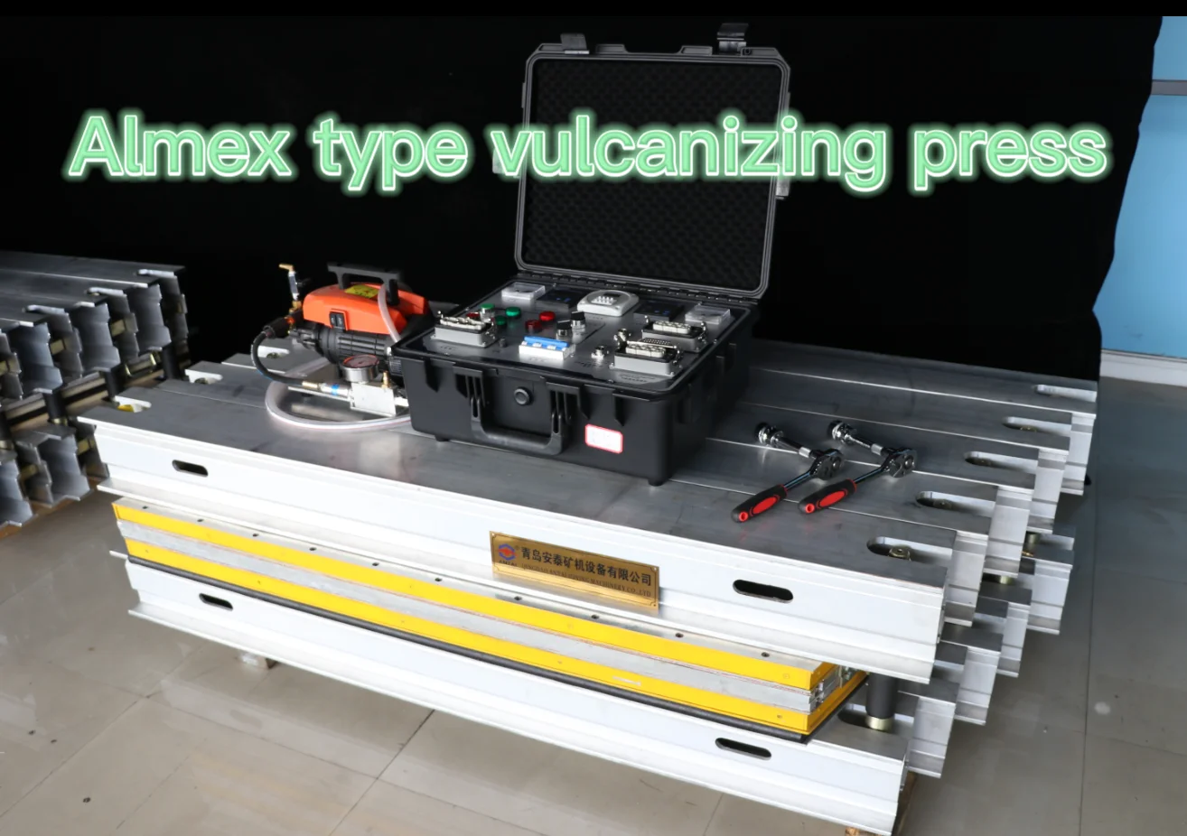 Almex Tape 800mm-2000mm Conveyor Belt Vulcanizer Press Machine to South African